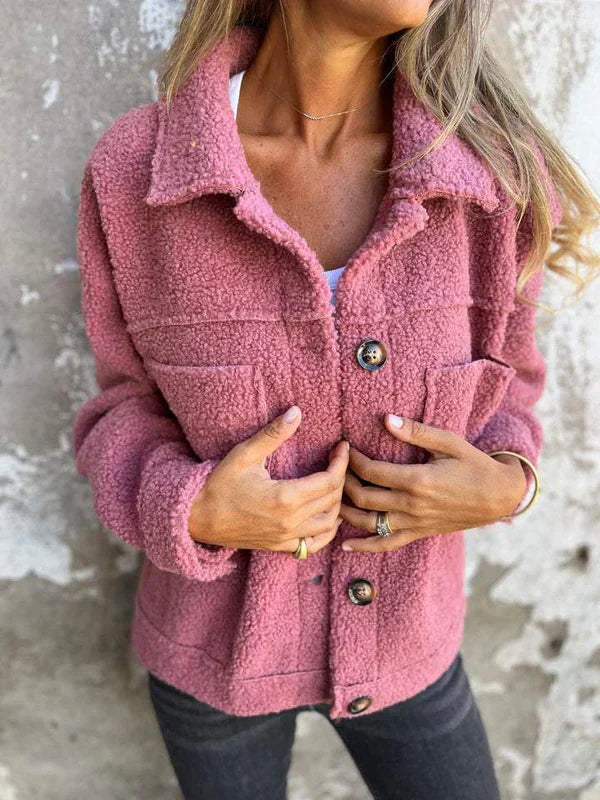 Dion | Short Jacket with Lapel Colla
