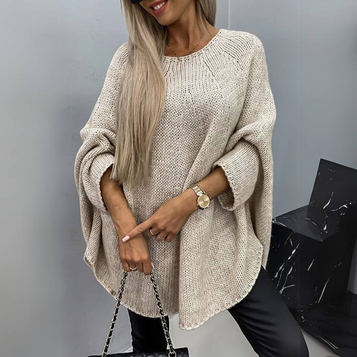 Isabelle | Elegant Women's Crew Neck Sweater
