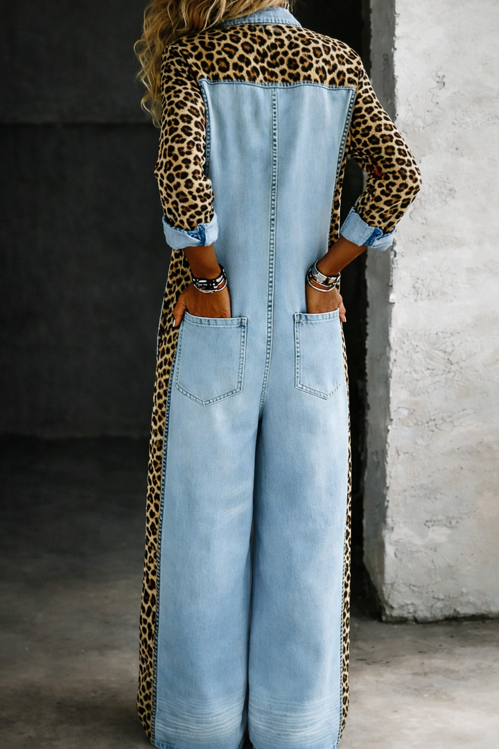 Amanda | One Piece Shirt Jumpsuit
