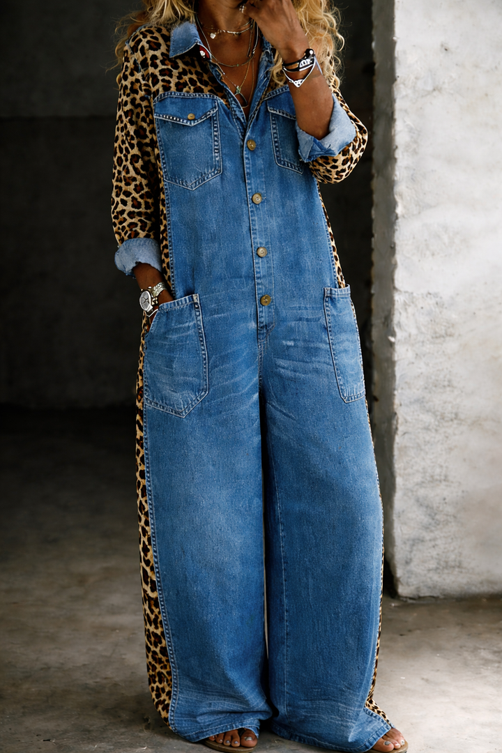 Amanda | One Piece Shirt Jumpsuit