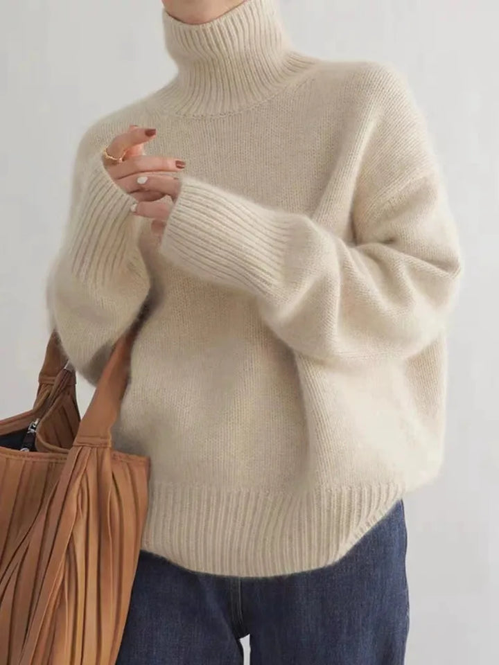LINEA | High-Neck Sweater