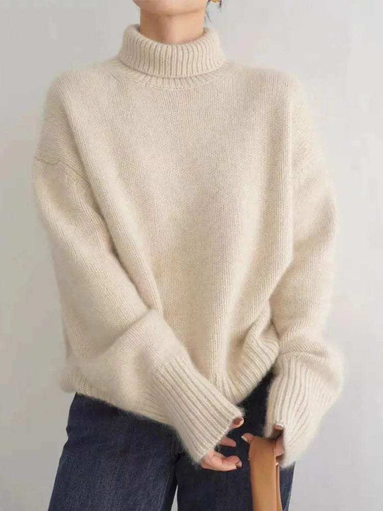 LINEA | High-Neck Sweater