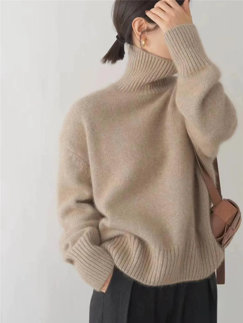 LINEA | High-Neck Sweater