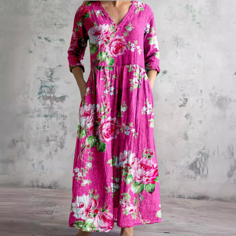 Fiona| Floral Summer Dress