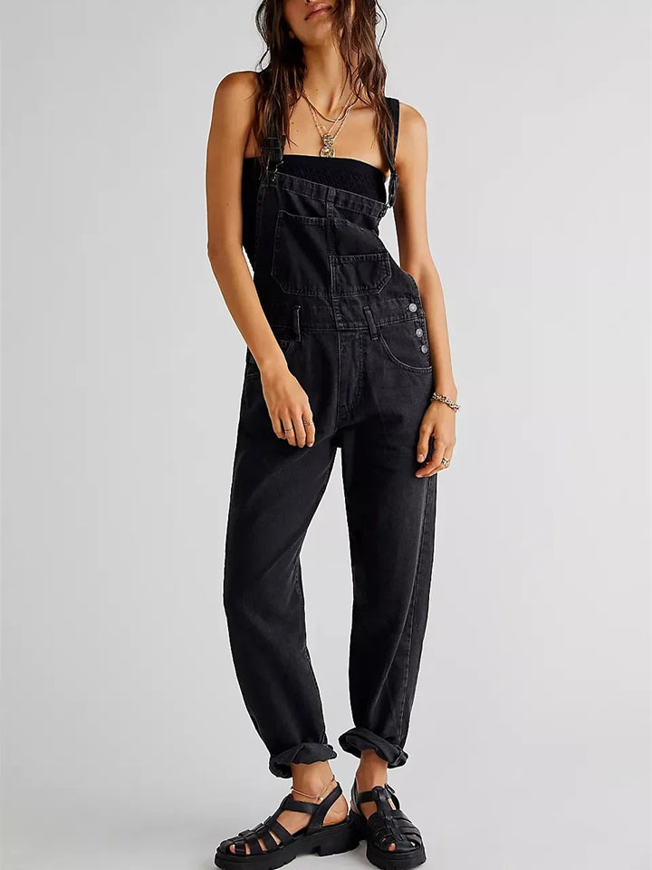 Riley | Classic Bib Denim Overalls
