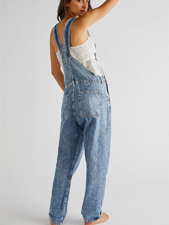 Riley | Classic Bib Denim Overalls