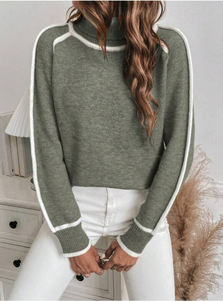 Elle | Cozy Women's Turtleneck Sweater