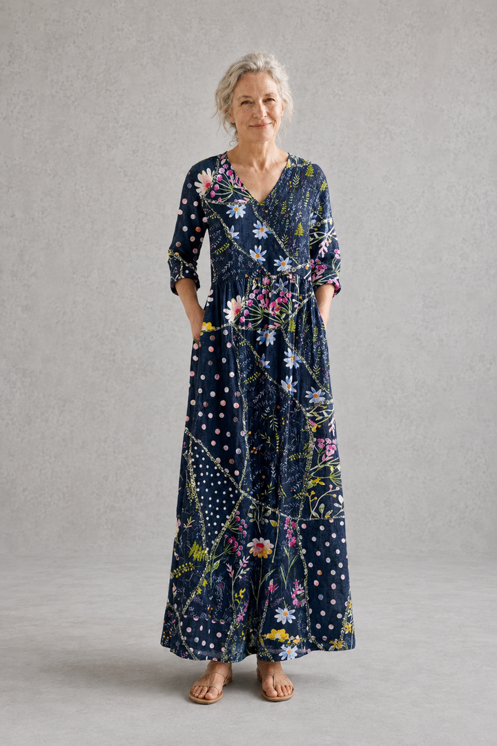 Linda | Floral Summer Dress
