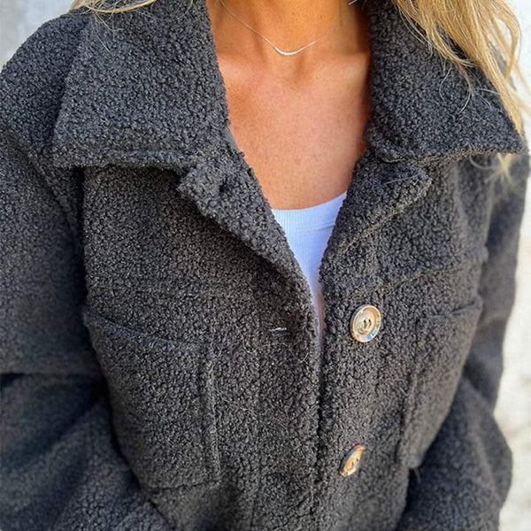 Dion | Short Jacket with Lapel Colla